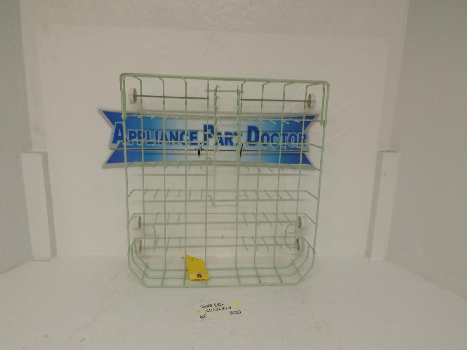 GE Dishwasher WD28X232 WD28X336 Lower Rack Used GE Dishwasher WD28X232 WD28X336 Lower Rack Used